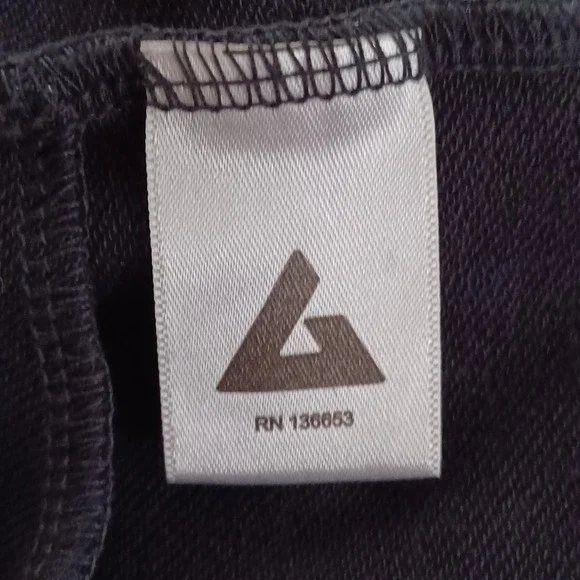 American Giant Womens Black Shorts Pockets Sz Small Oversized - Picture 5 of 7